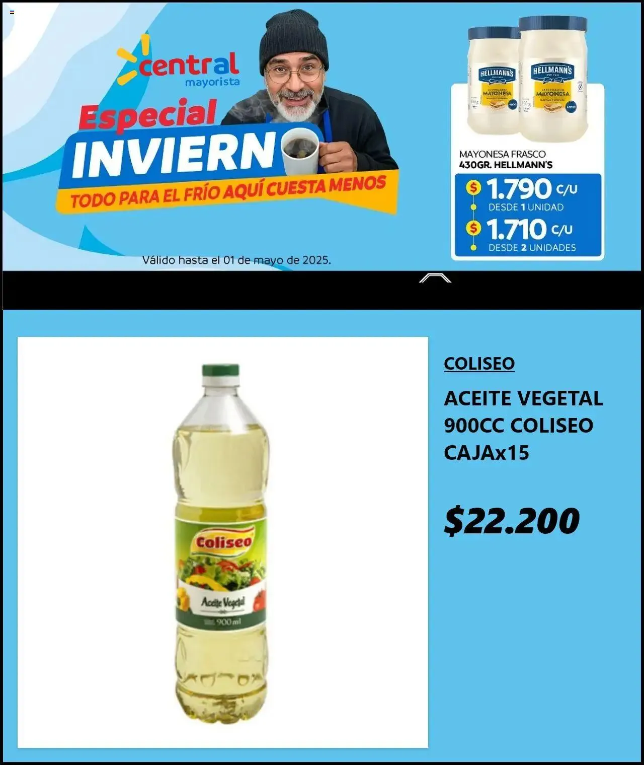 Catálogo de Central Mayorista ofertas 26 de abril al 12 de mayo 2025 - Página 3