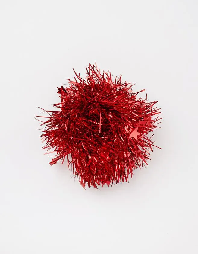 Collet scrunchie con guirnalda