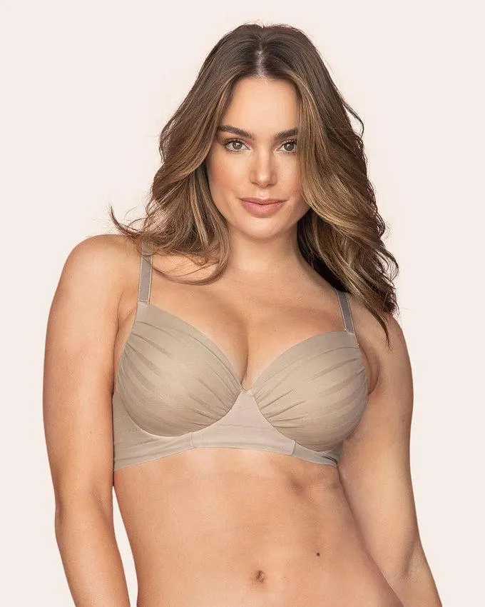 Sostén Copas Completas con Encaje en Bandas