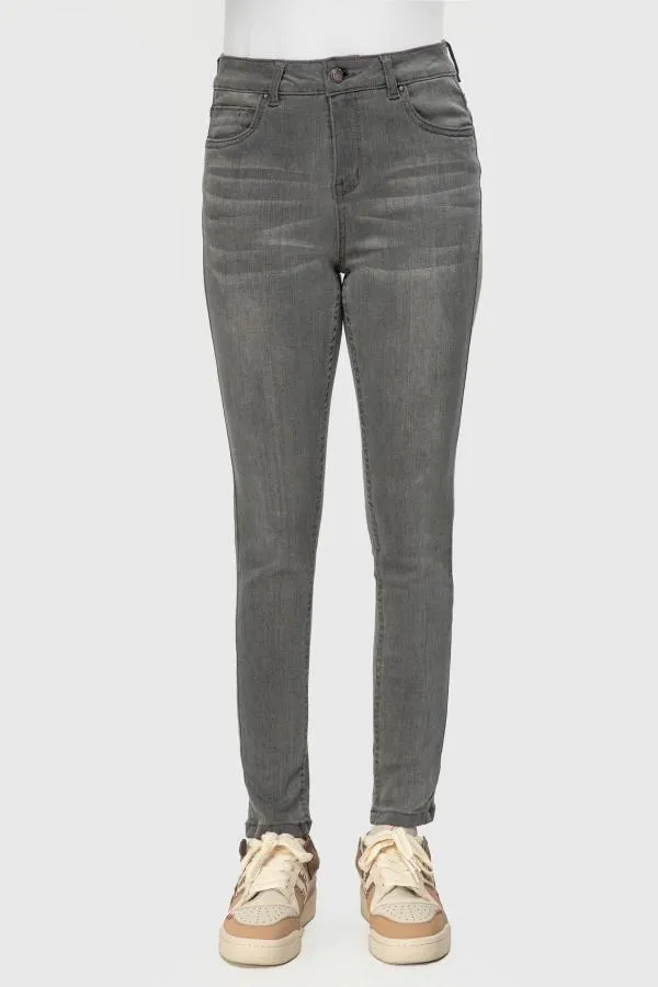 Jeans super skinny gris ii