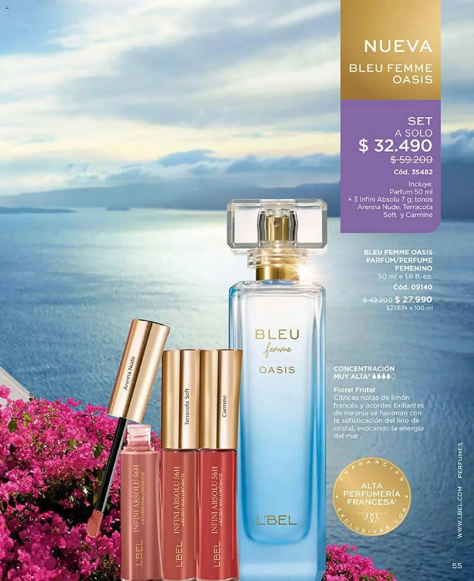 Catálogo de Catálogo L'Bel 30 de abril al 17 de mayo 2026 - Página 57