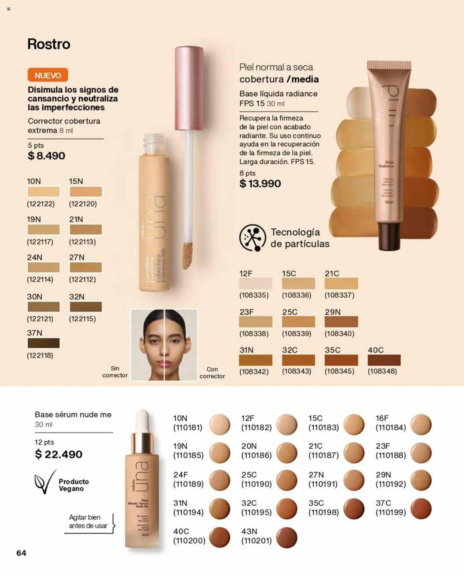 Catálogo de Catálogo Natura 1 de septiembre al 30 de septiembre 2023 - Página 64