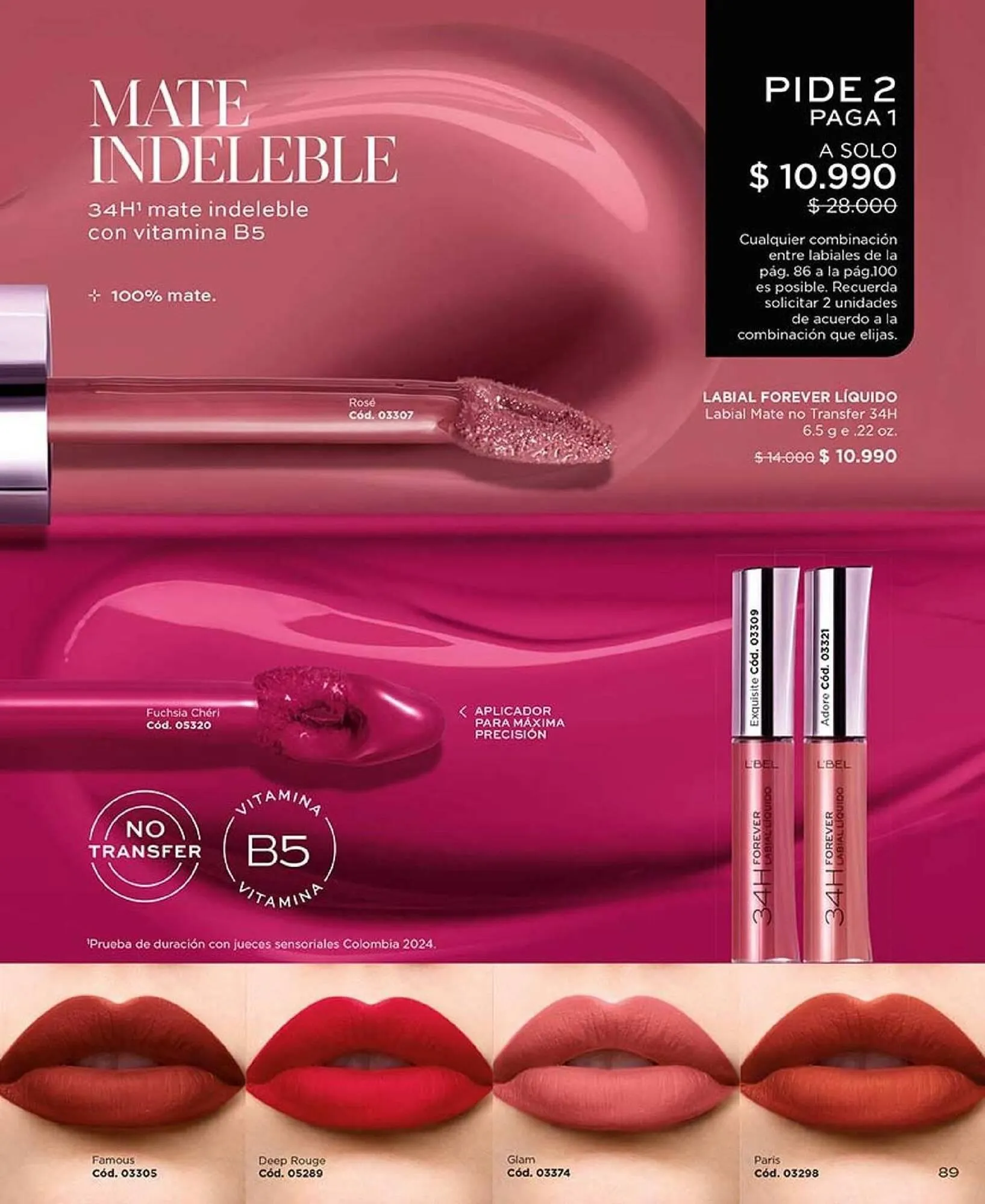 Catálogo de Catálogo L'Bel 25 de marzo al 31 de mayo 2025 - Página 89