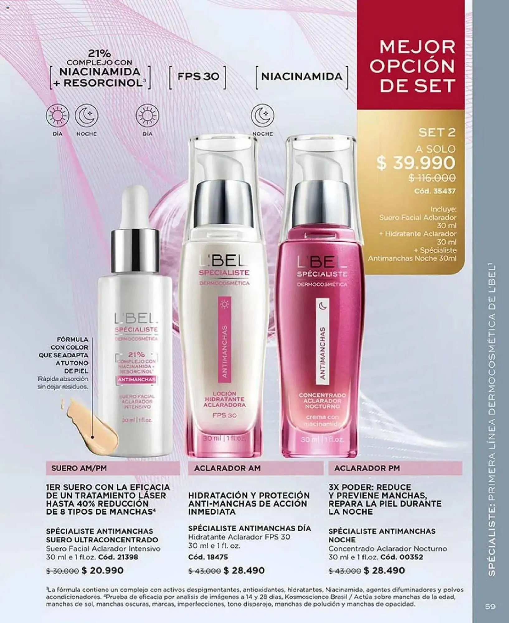 Catálogo de Catálogo L'Bel 30 de noviembre al 1 de enero 2026 - Página 59