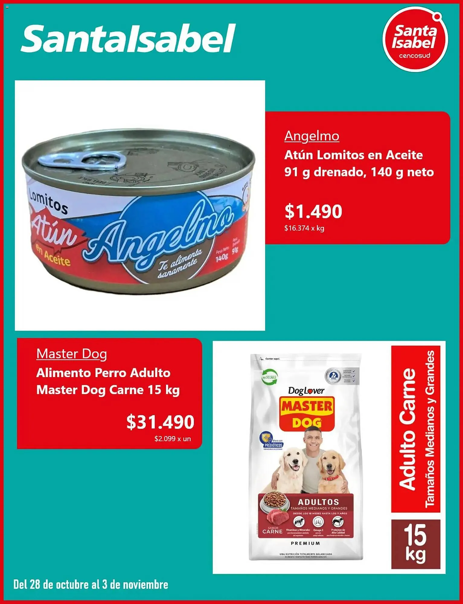 Catálogo de Catálogo Santa Isabel 28 de octubre al 3 de noviembre 2025 - Página 5