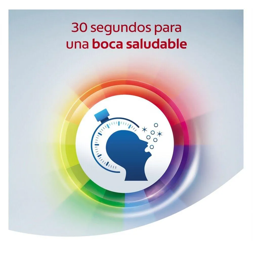 Total 12 Enjuague Bucal Antibacterial Clean Mint Zero Alcohol 1000 mL