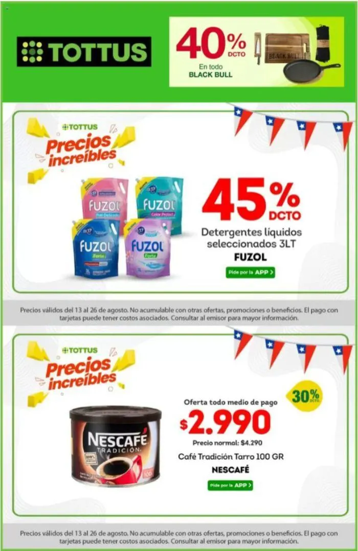 Catálogo de Catálogo Tottus 16 de agosto al 26 de agosto 2024 - Página 6