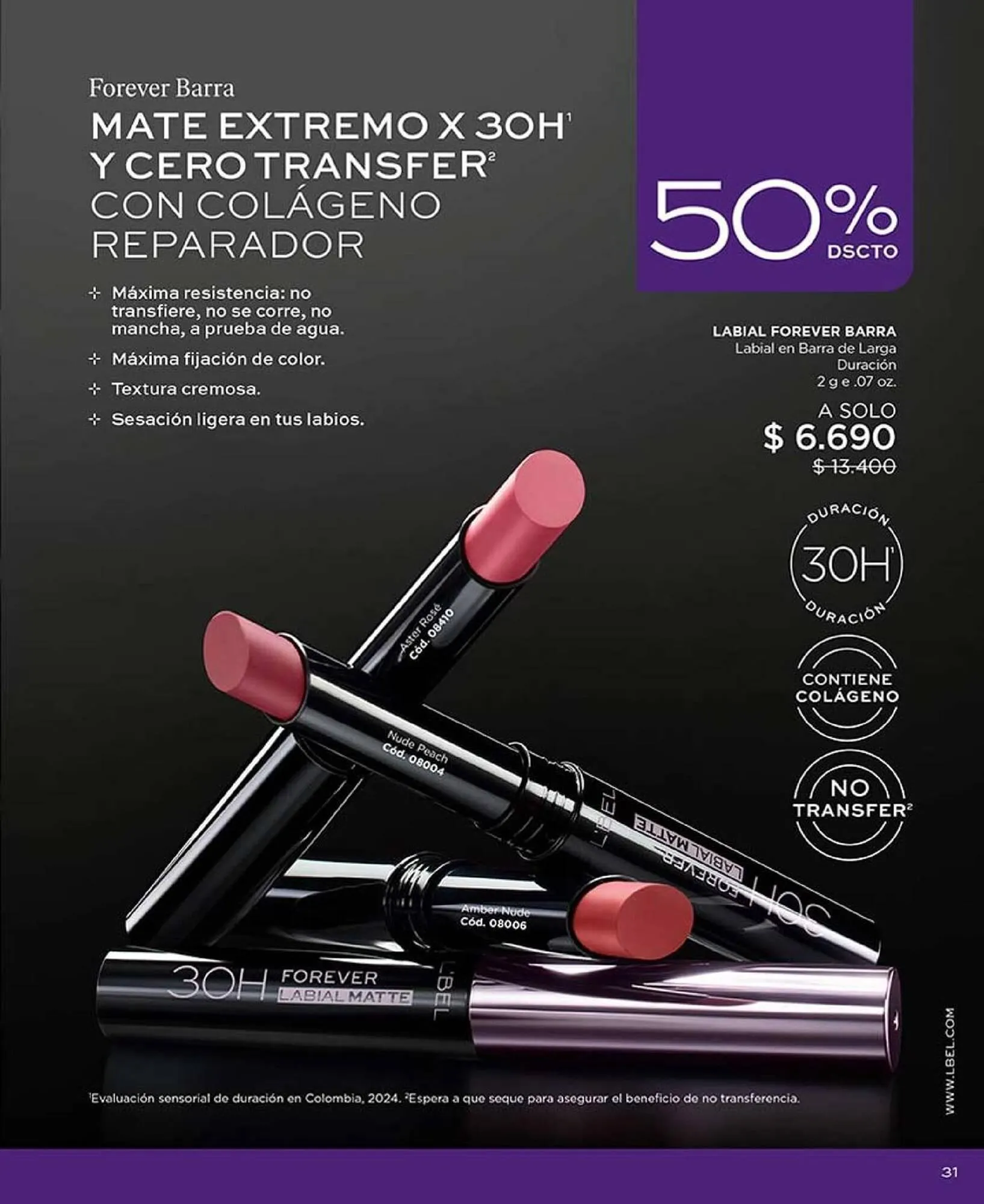 Catálogo de Catálogo L'Bel 6 de octubre al 31 de octubre 2025 - Página 31