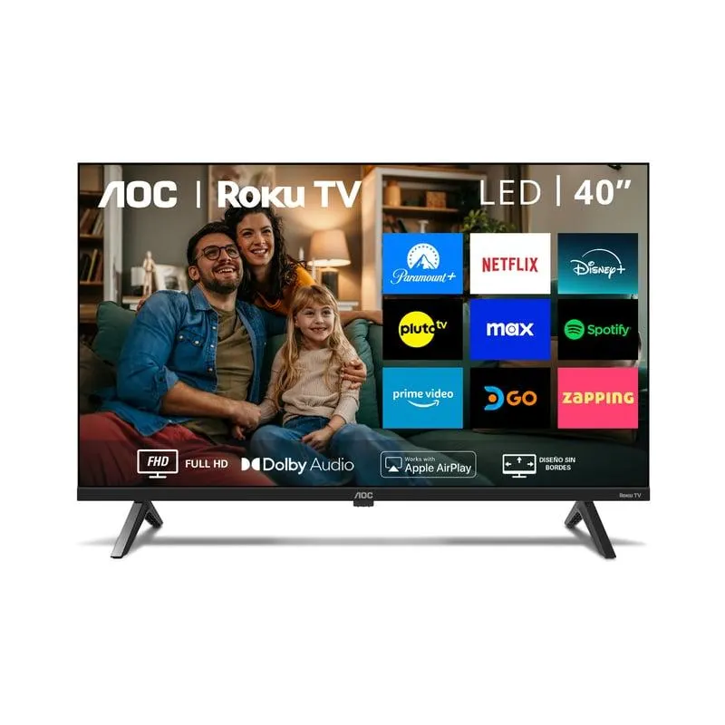 AOC Roku TV LED 40” FHD Smart TV 40S5045