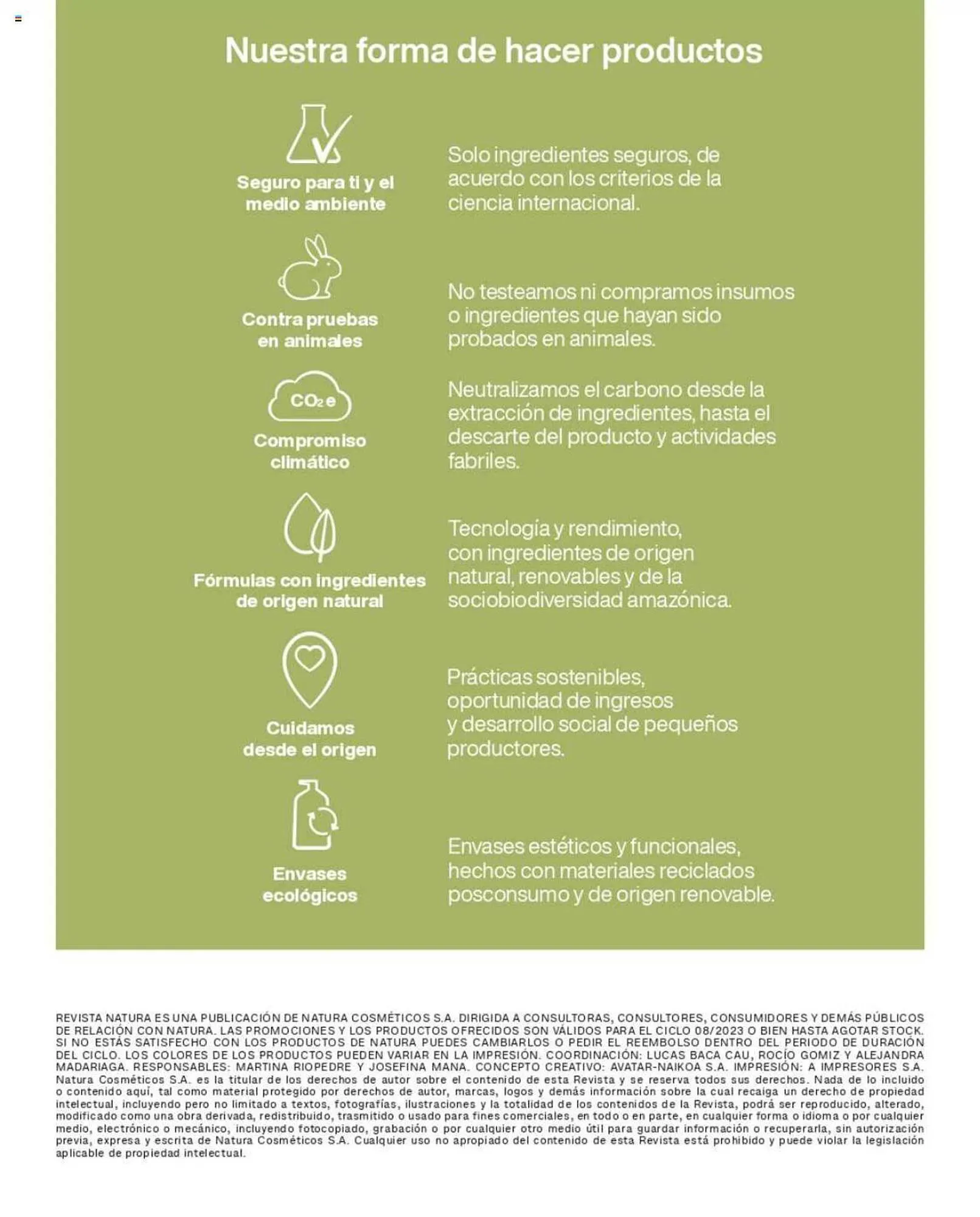 Catálogo de Catálogo Natura 1 de agosto al 31 de agosto 2023 - Página 172