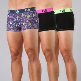 Pack 3X Boxer Hombre Corto Fls 25593 Surtido 3