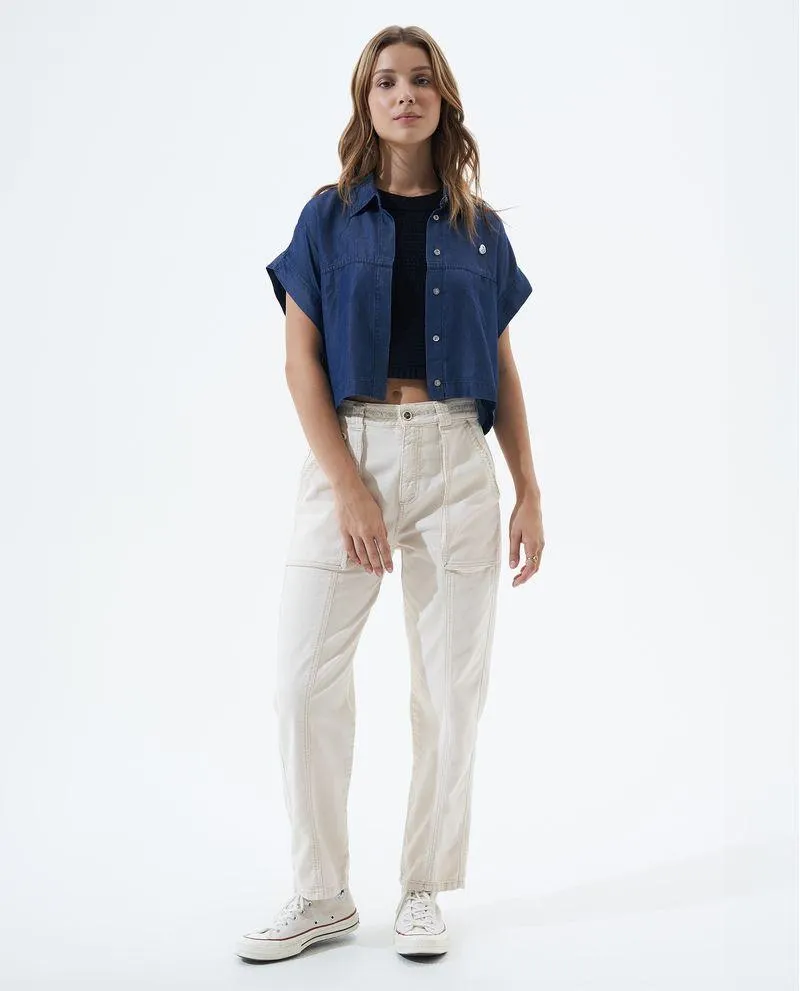 Top tejido para mujer