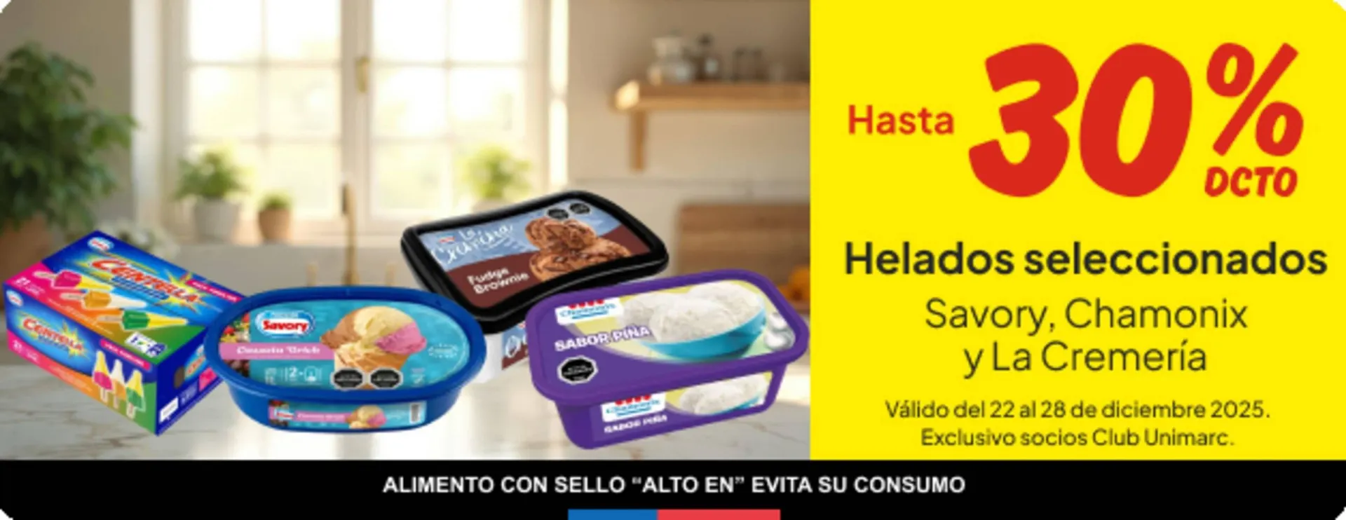 Catálogo de Catálogo Unimarc 22 de diciembre al 28 de diciembre 2025 - Página 1