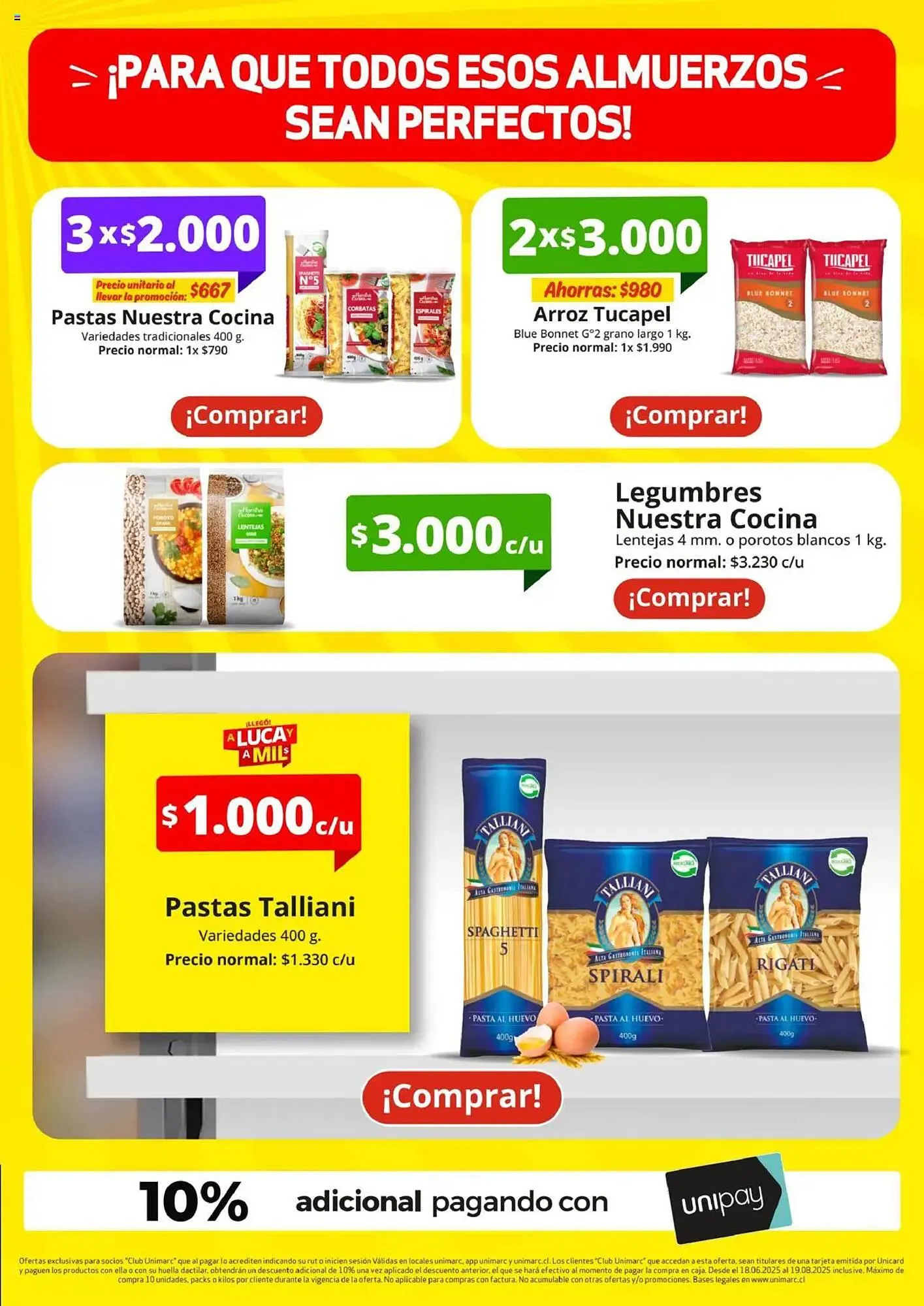 Catálogo de Catálogo Unimarc 18 de junio al 19 de agosto 2025 - Página 17