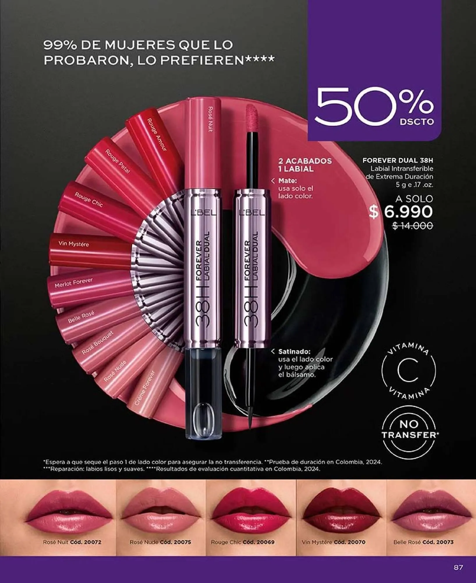 Catálogo de Catálogo L'Bel 9 de abril al 30 de abril 2025 - Página 87