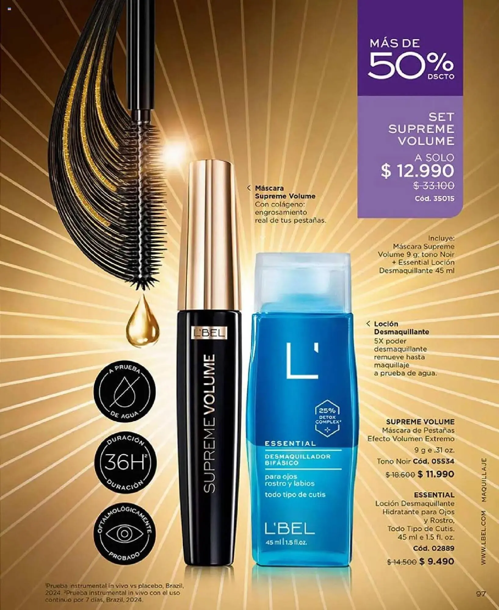 Catálogo de Catálogo L'Bel 29 de julio al 1 de septiembre 2025 - Página 97