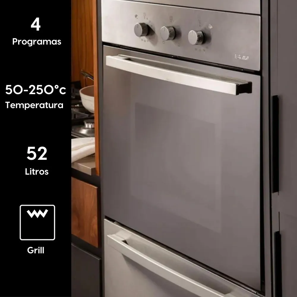 Horno Empotrado Elegance III 52 Lts FDV