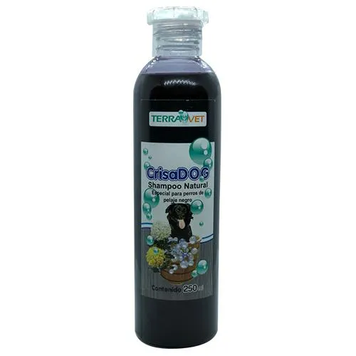 CRISADOG SHAMPOO NEGRO 250 ML.
