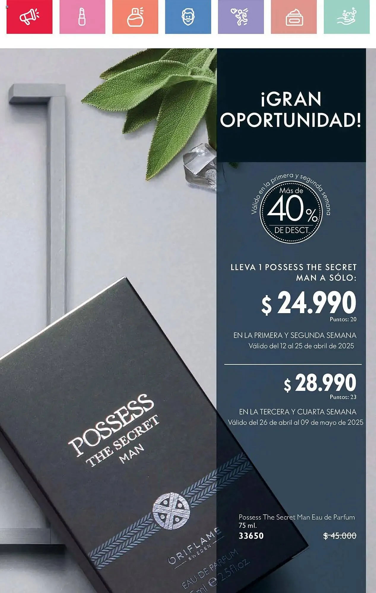 Catálogo de Catálogo Oriflame 14 de abril al 12 de mayo 2025 - Página 47