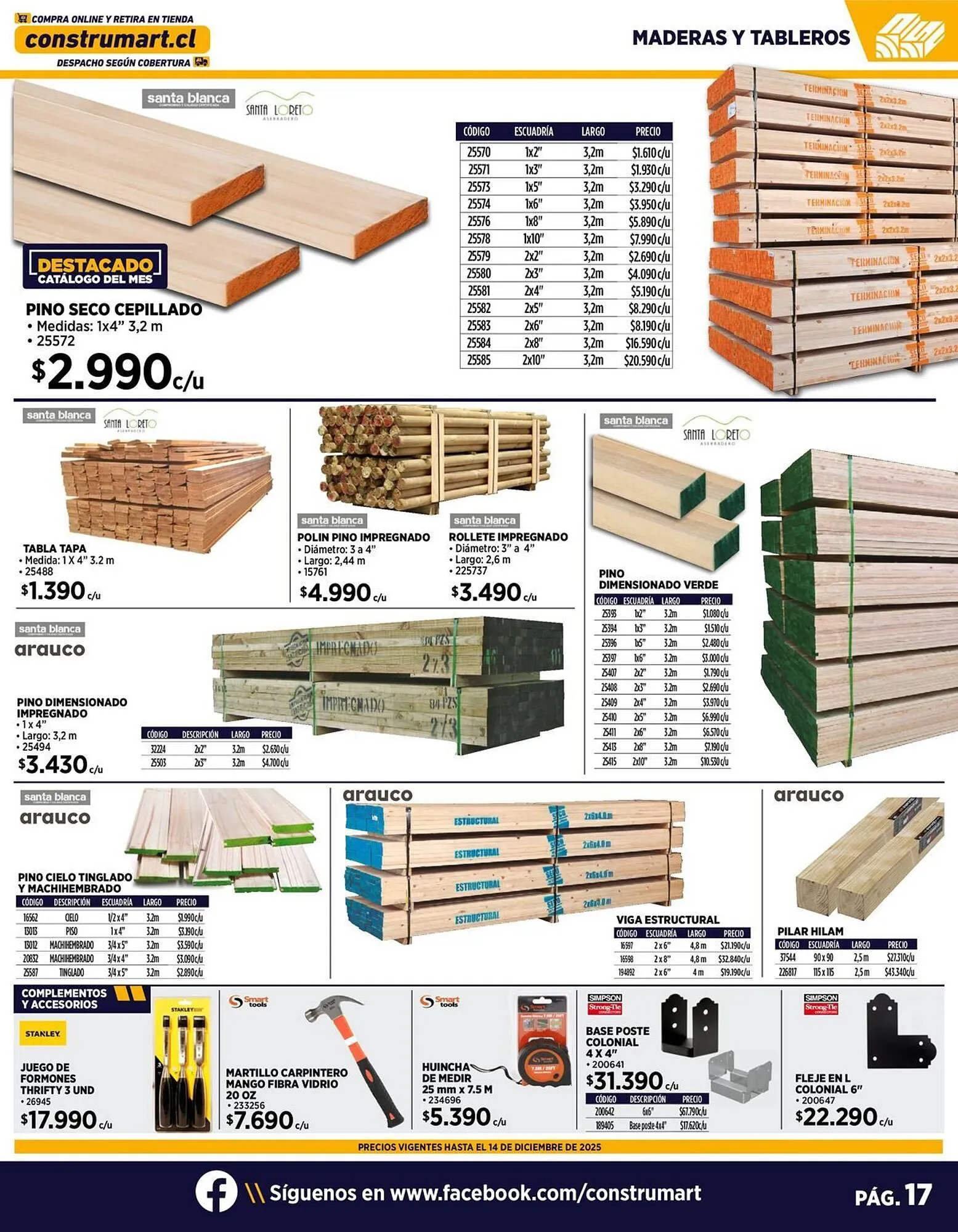 Catálogo de Catálogo Construmart 1 de enero al 31 de enero 2026 - Página 17