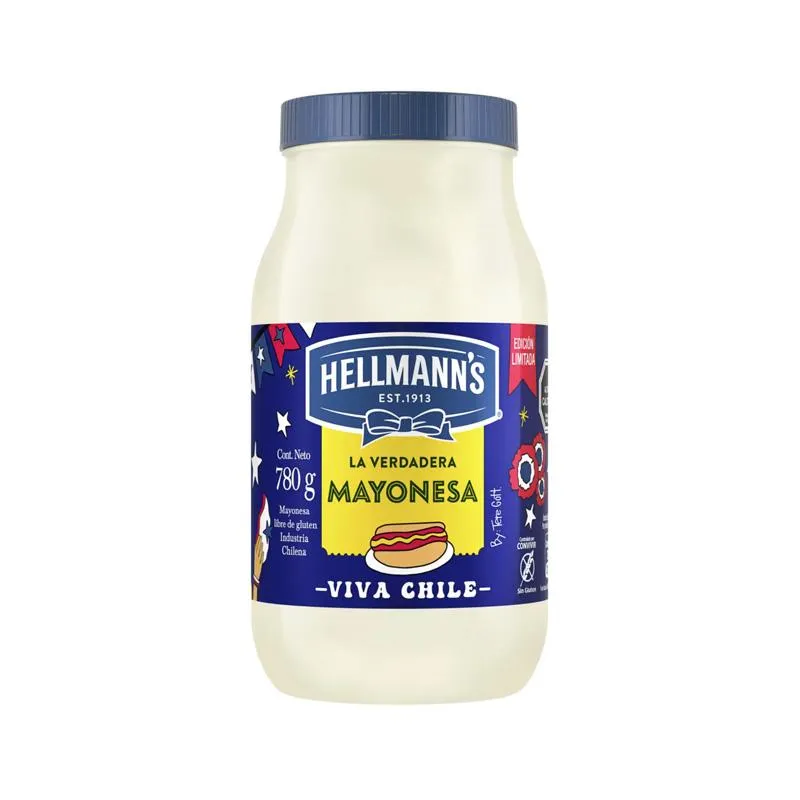 Mayonesa Hellmans Frasco 780 gr