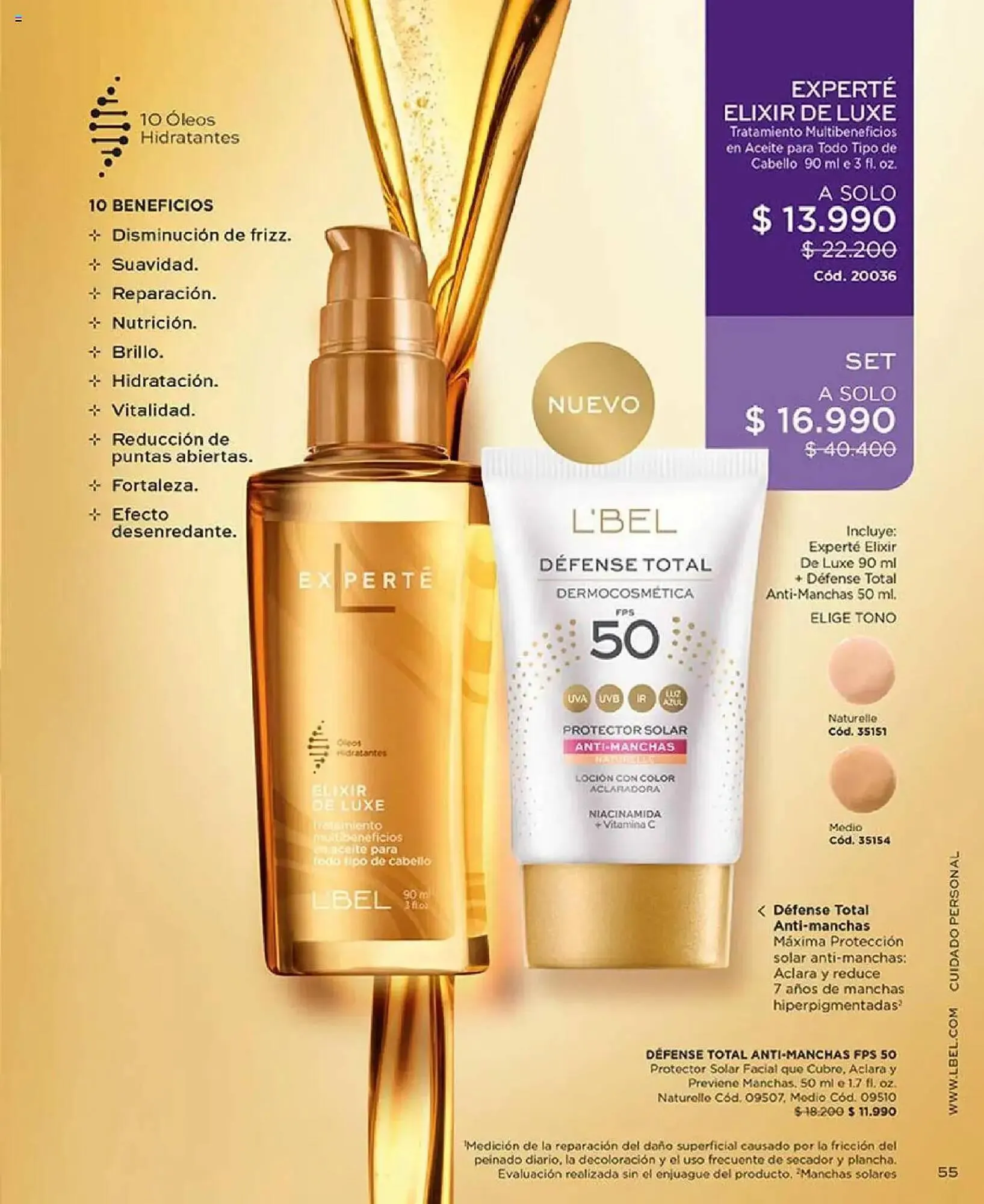 Catálogo de Catálogo L'Bel 29 de julio al 1 de septiembre 2025 - Página 55