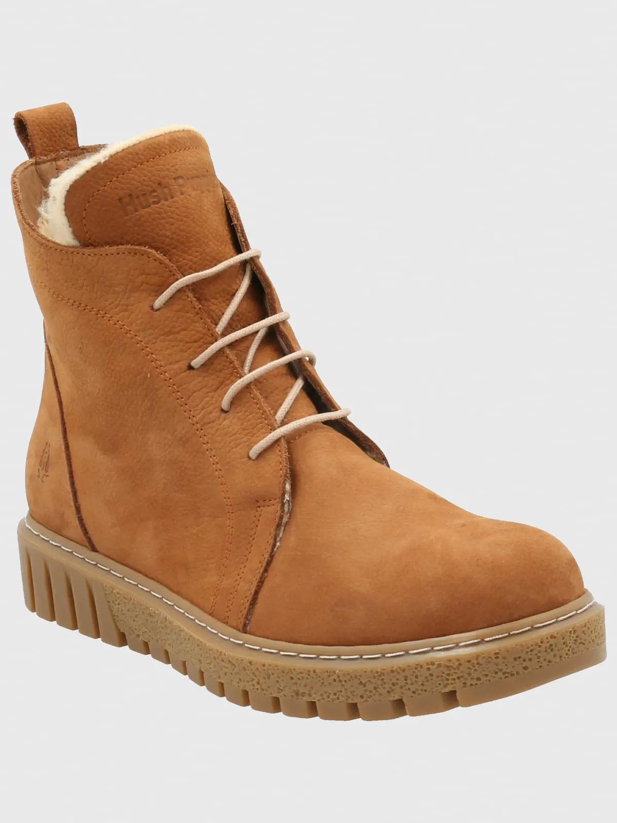 Botin Cuero Mujer Clere Café
