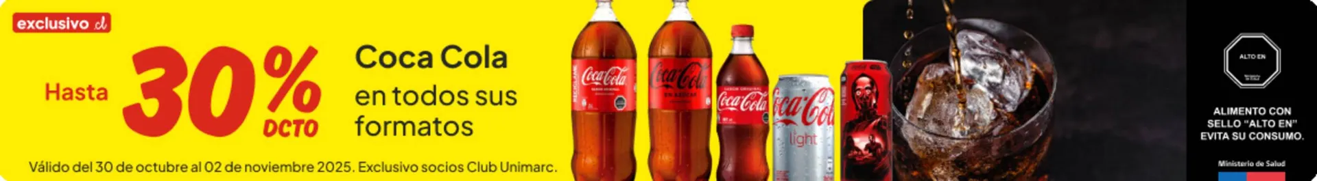 Catálogo de Catálogo Unimarc 30 de octubre al 2 de noviembre 2025 - Página 1