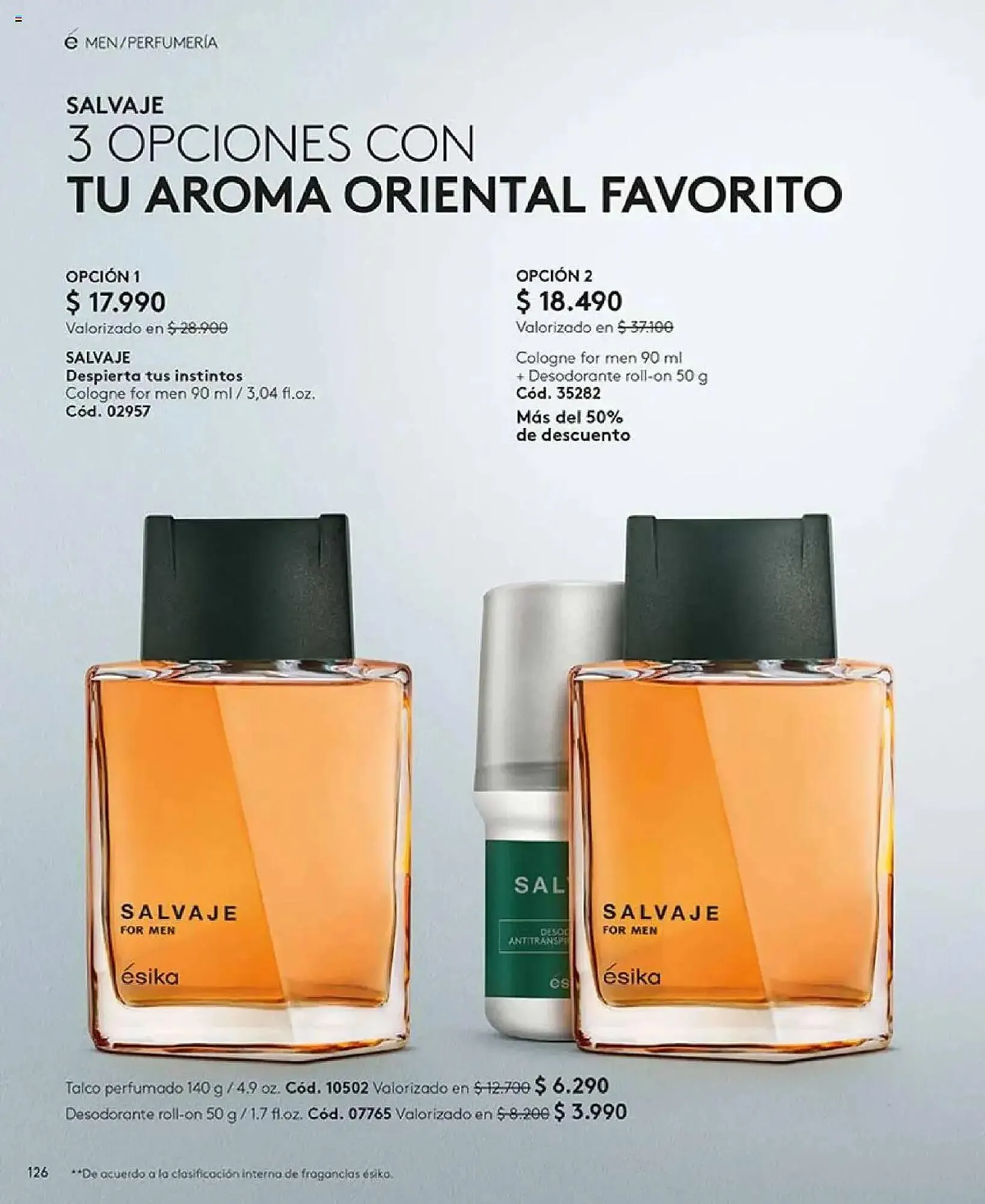 Catálogo de Catálogo Ésika 29 de julio al 1 de septiembre 2025 - Página 126