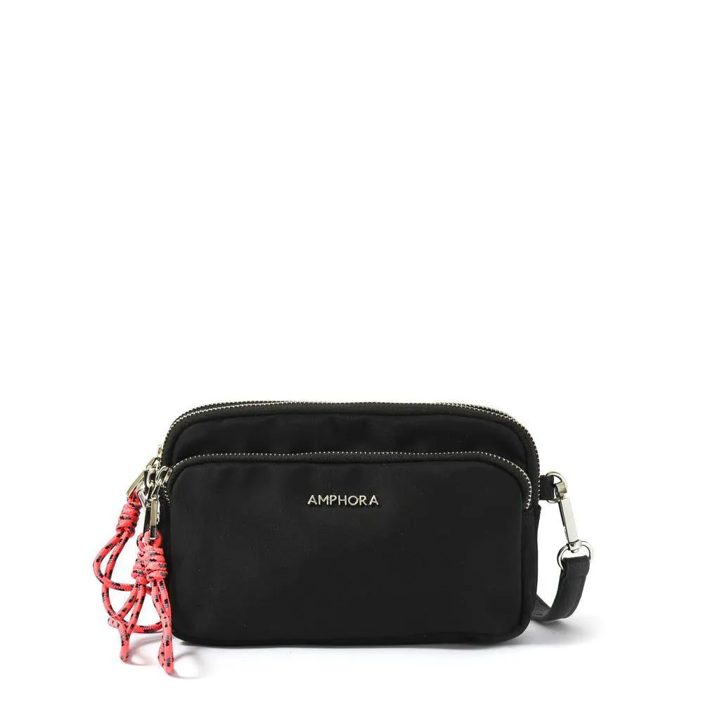 Abrilita cartera bandolera negro