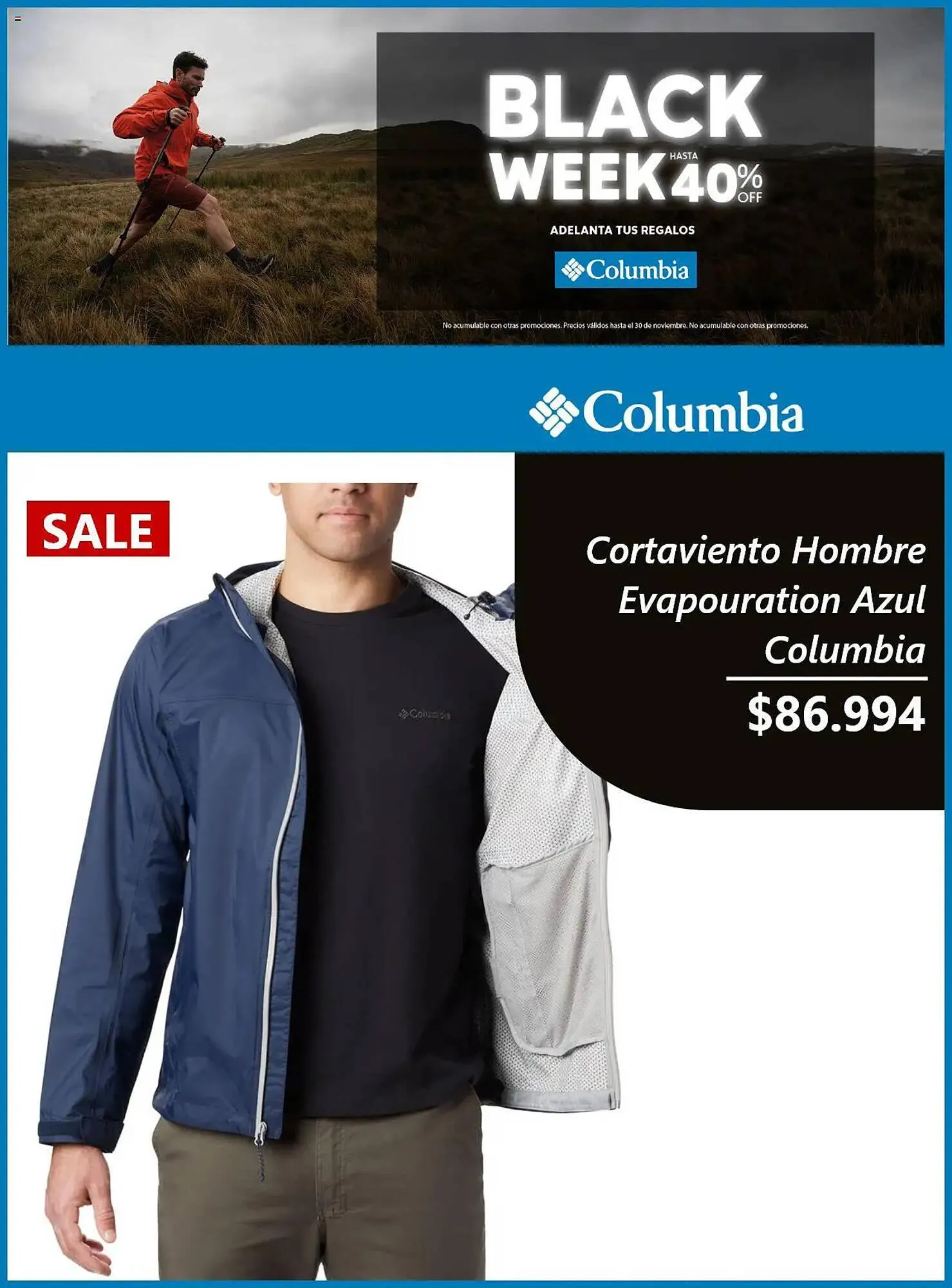 Catálogo de Catálogo Columbia 22 de noviembre al 30 de noviembre 2024 - Página 3