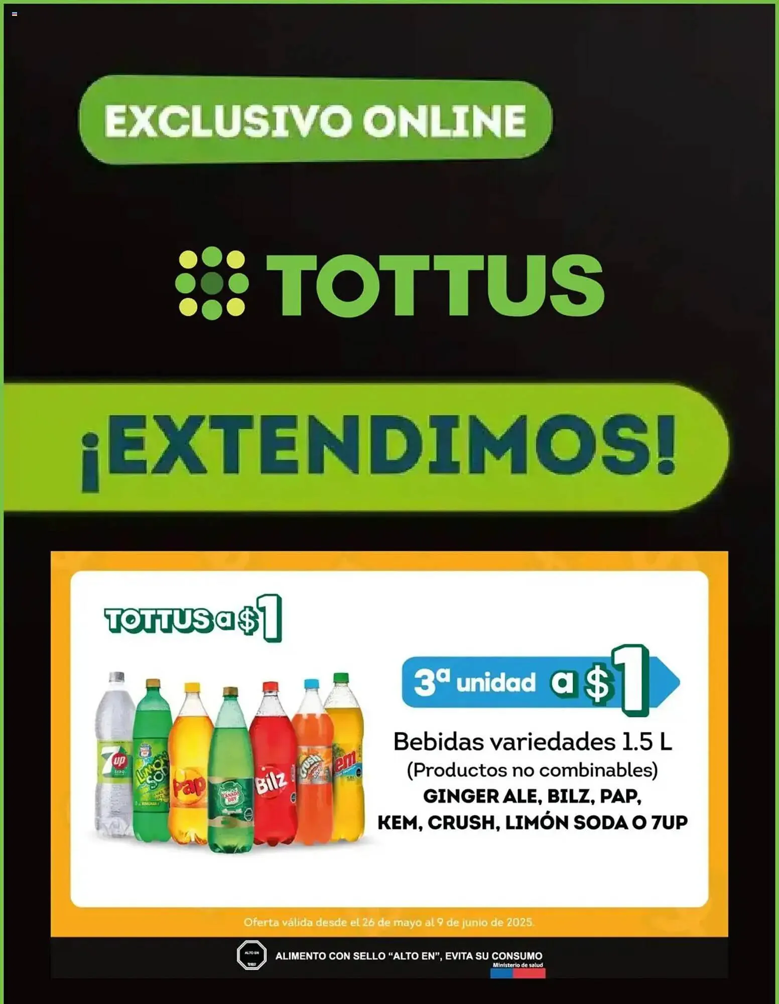 Catálogo de Catálogo Tottus 5 de junio al 9 de junio 2025 - Página 1