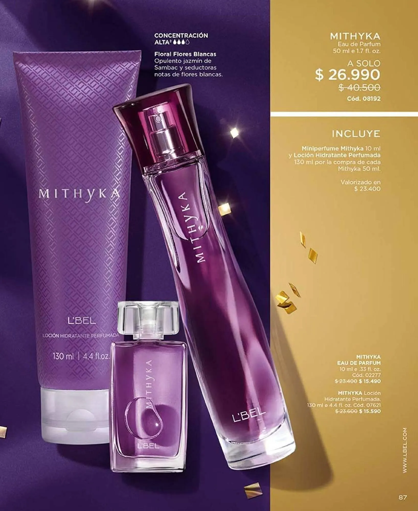 Catálogo de Catálogo L'Bel 4 de marzo al 31 de marzo 2025 - Página 87