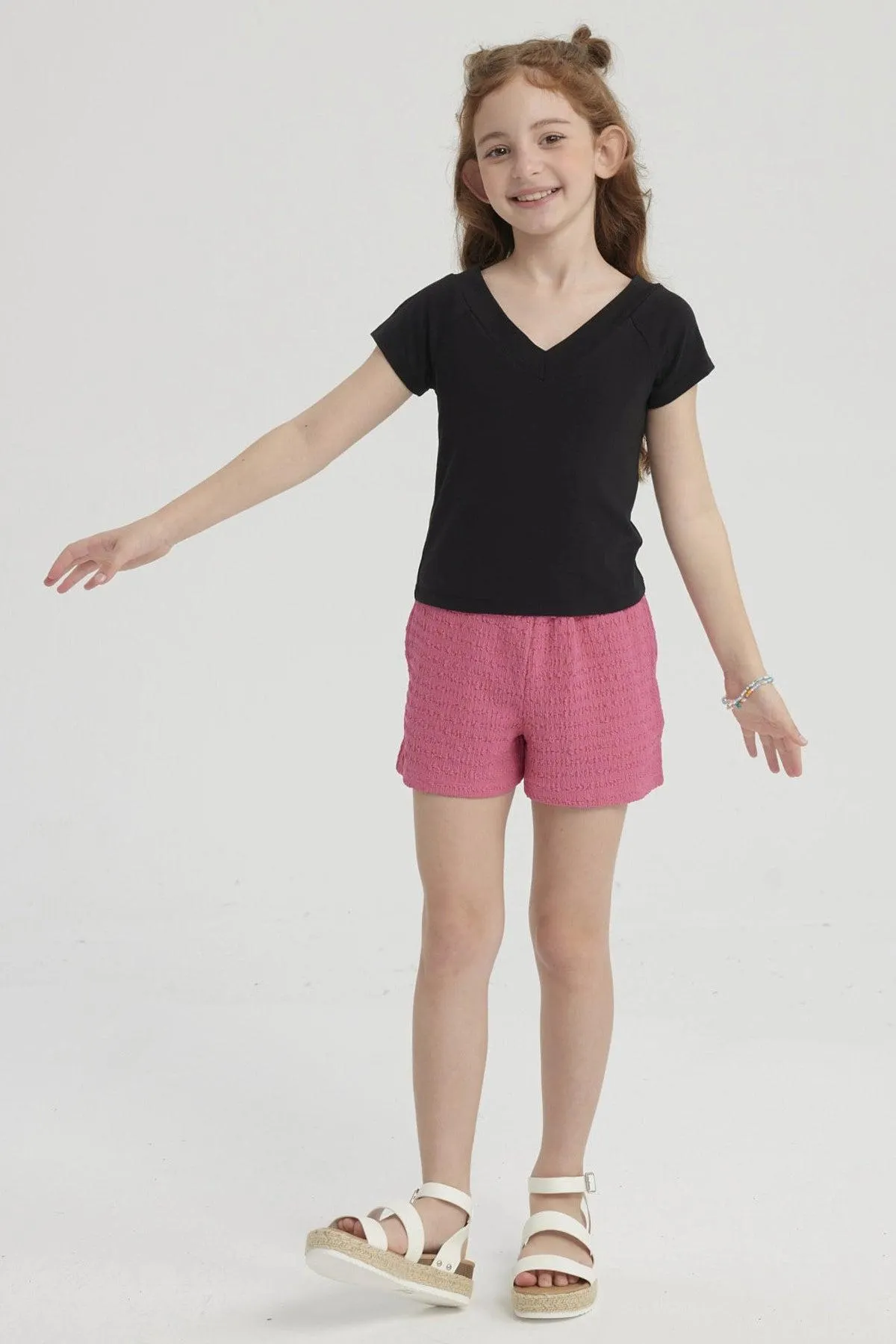 Polera Niña Teen Lisa Negro