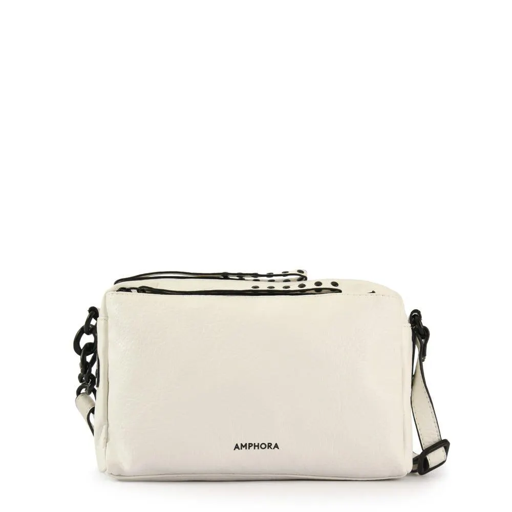 Stefi cartera bandolera blanco