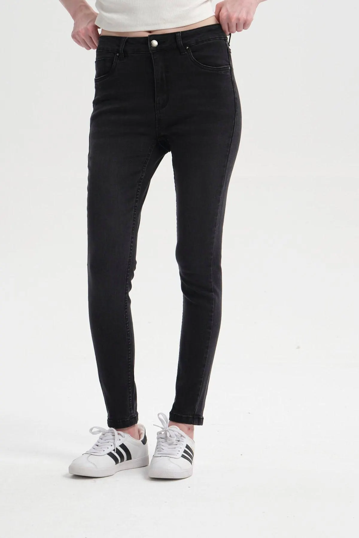 Jeans Mujer Super Skinny Estela Negro