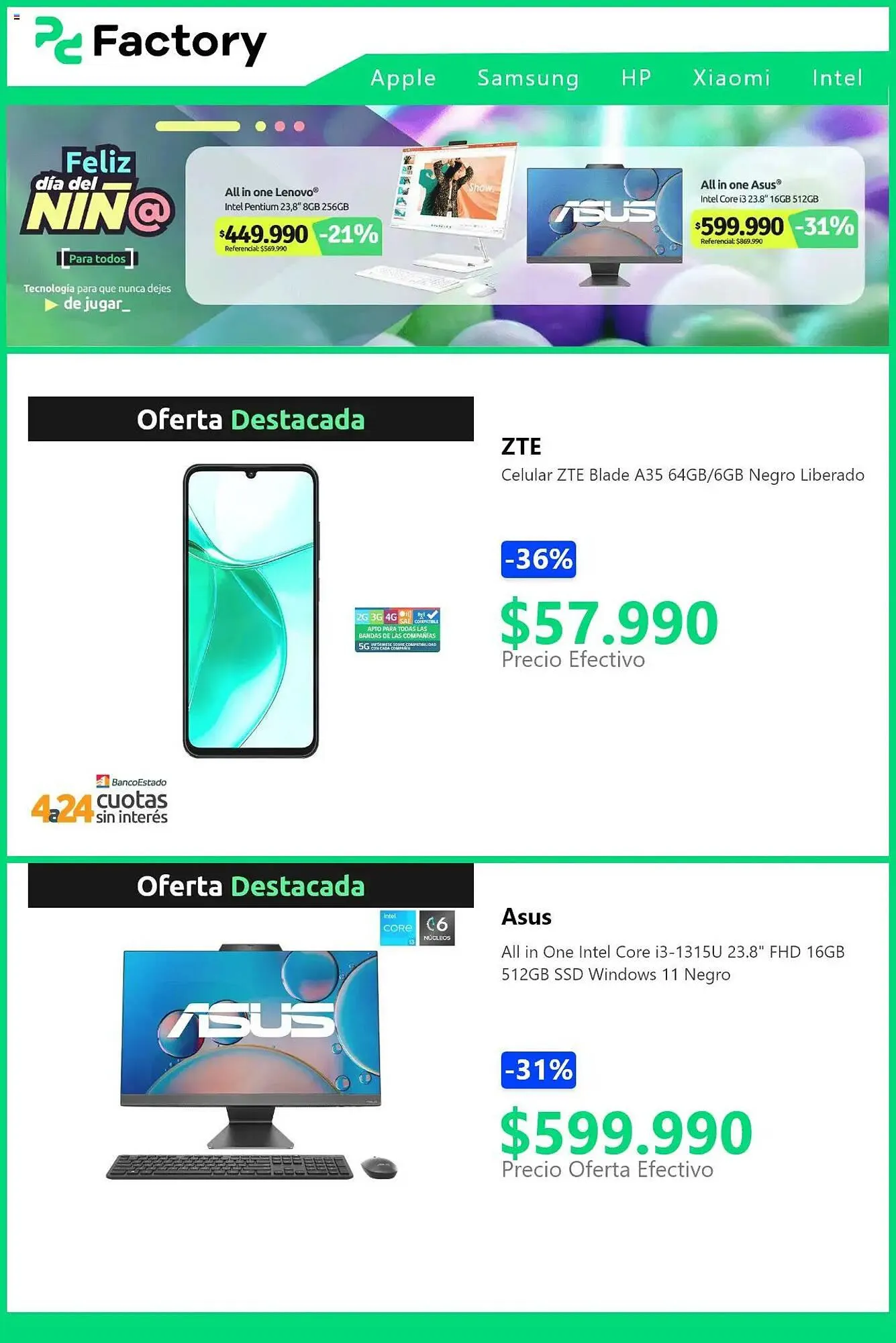 Catálogo de Catálogo PC Factory 23 de julio al 14 de agosto 2025 - Página 4