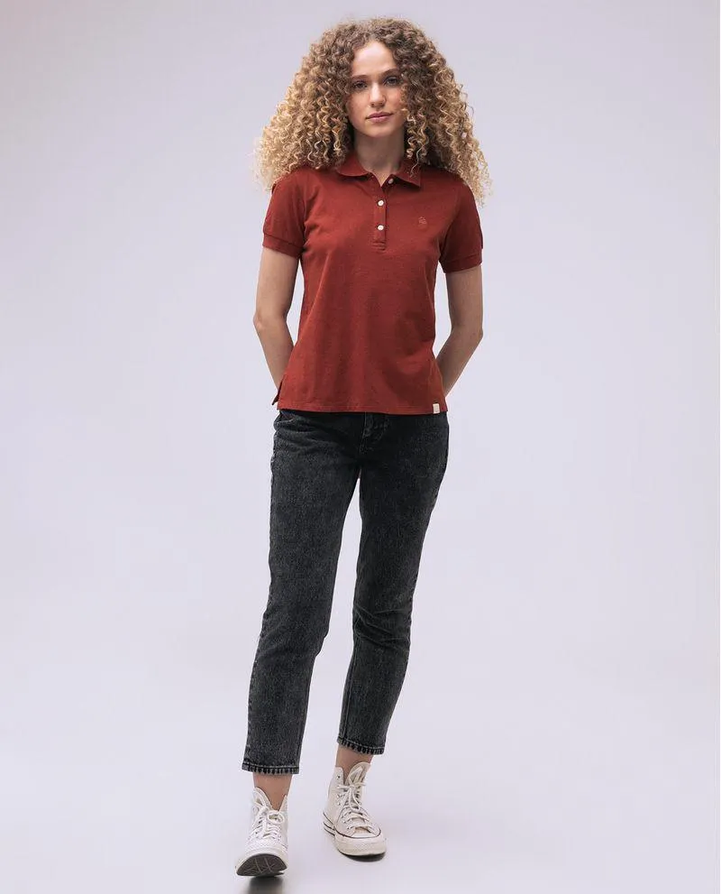 Camiseta polo para mujer