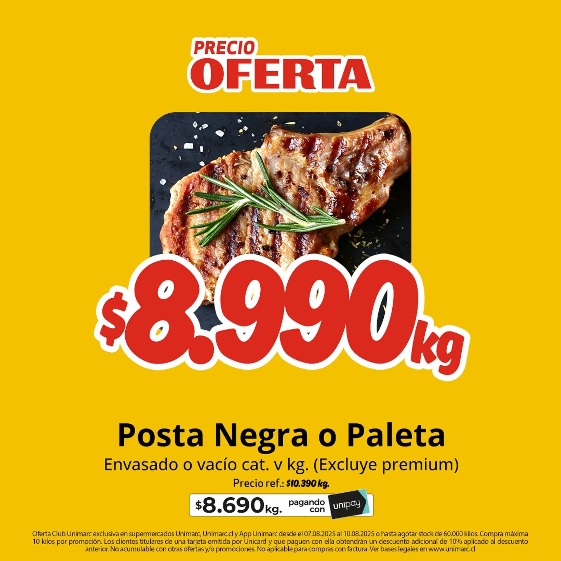 Catálogo de Catálogo Unimarc 7 de agosto al 10 de agosto 2025 - Página 1