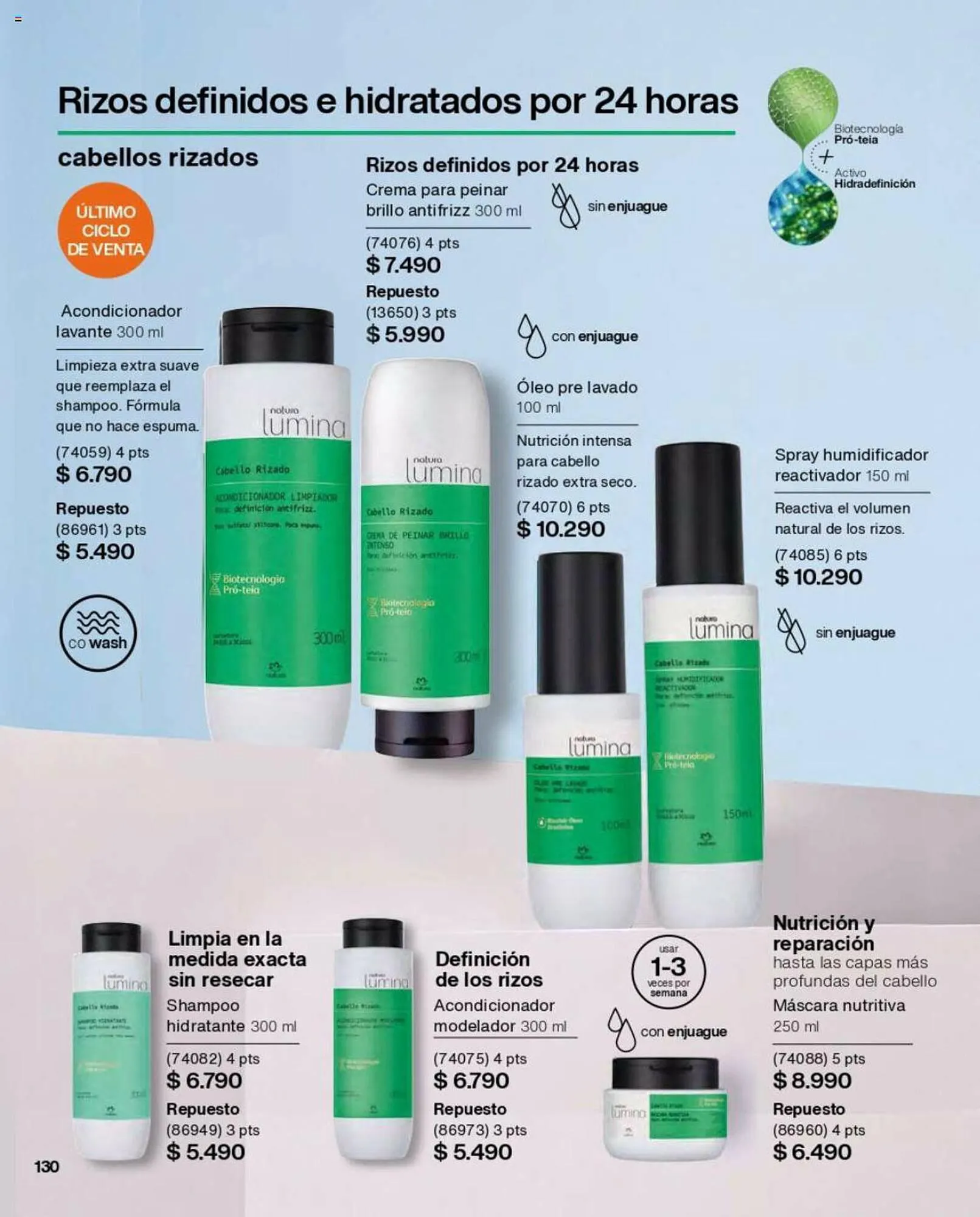 Catálogo de Catálogo Natura 1 de septiembre al 30 de septiembre 2023 - Página 130