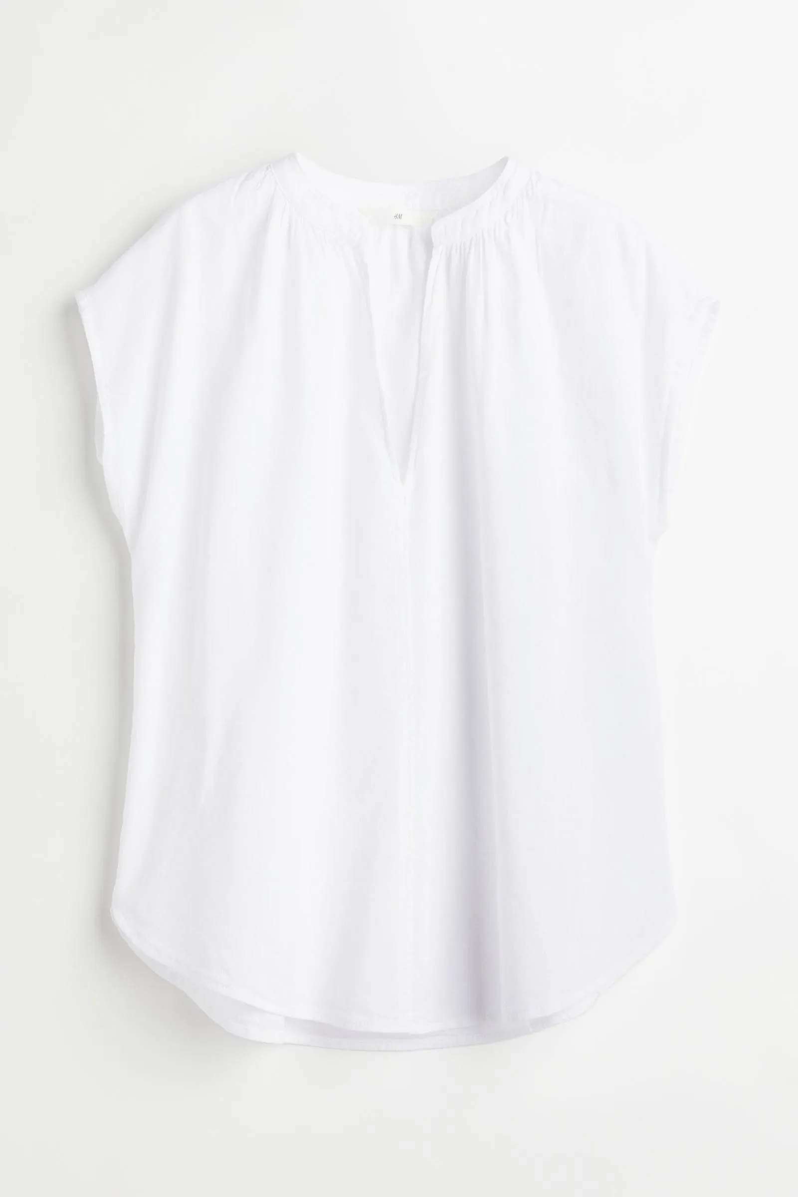 Blusa con escote en V