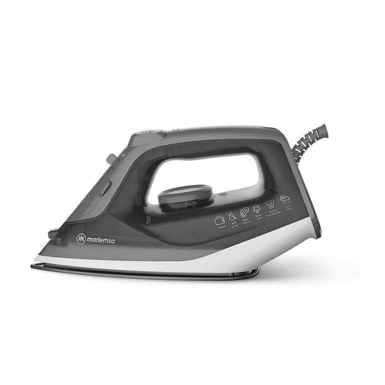 "Plancha A Vapor Mir20 Gris Mademsa"