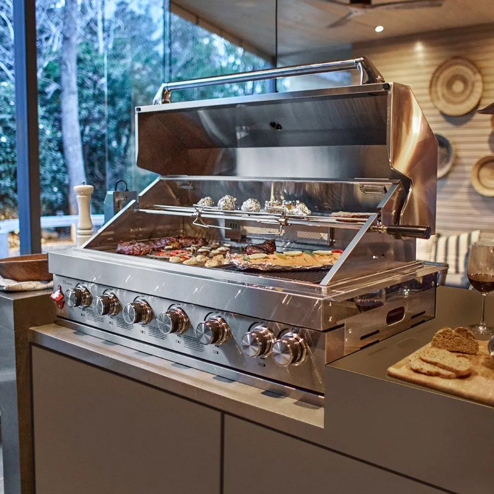 Parrilla a Gas Deluxe Expert 7Q FDV