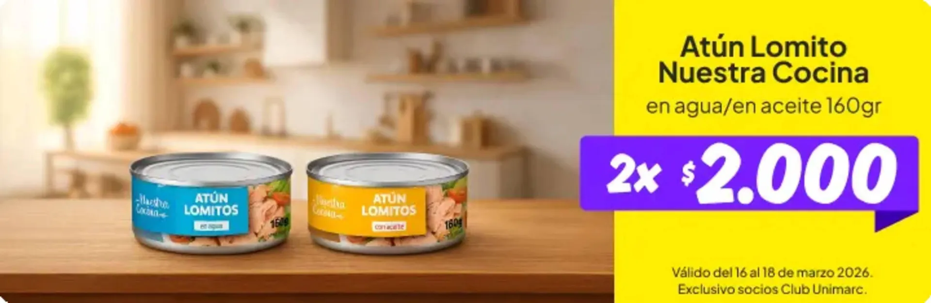 Catálogo de Catálogo Unimarc 16 de marzo al 18 de marzo 2026 - Página 2