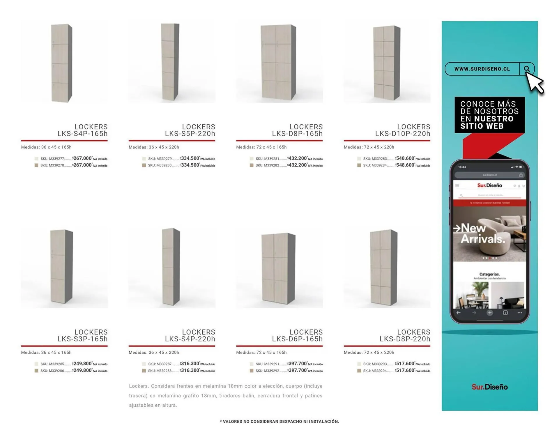 Catálogo de Catálogo Sur Diseño 27 de enero al 1 de enero 2026 - Página 49