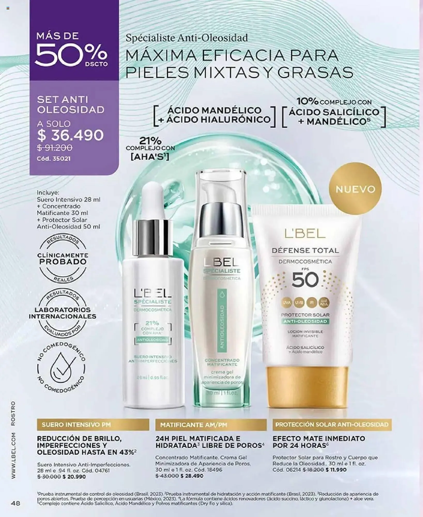 Catálogo de Catálogo L'Bel 29 de julio al 1 de septiembre 2025 - Página 48