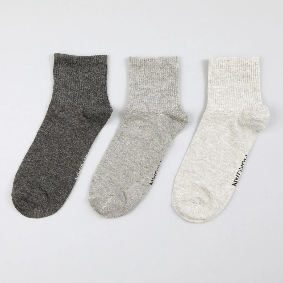 Pack 3X Calcetín Corto Hombre Acanalado 50721 Surtido 1