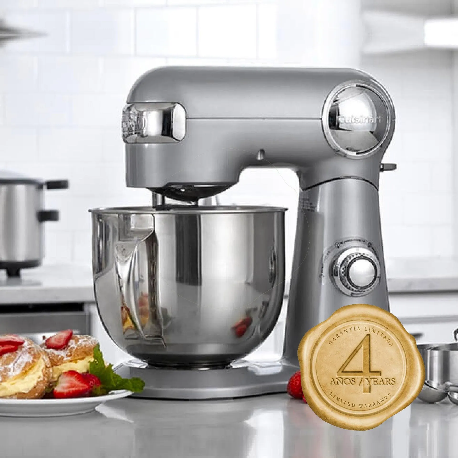 Batidora de Pedestal Precision Master® de 5.2 Lts SM-50 de Cuisinart®️