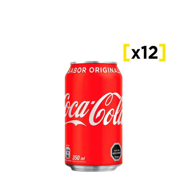 Coca Cola Lata 350cc x12