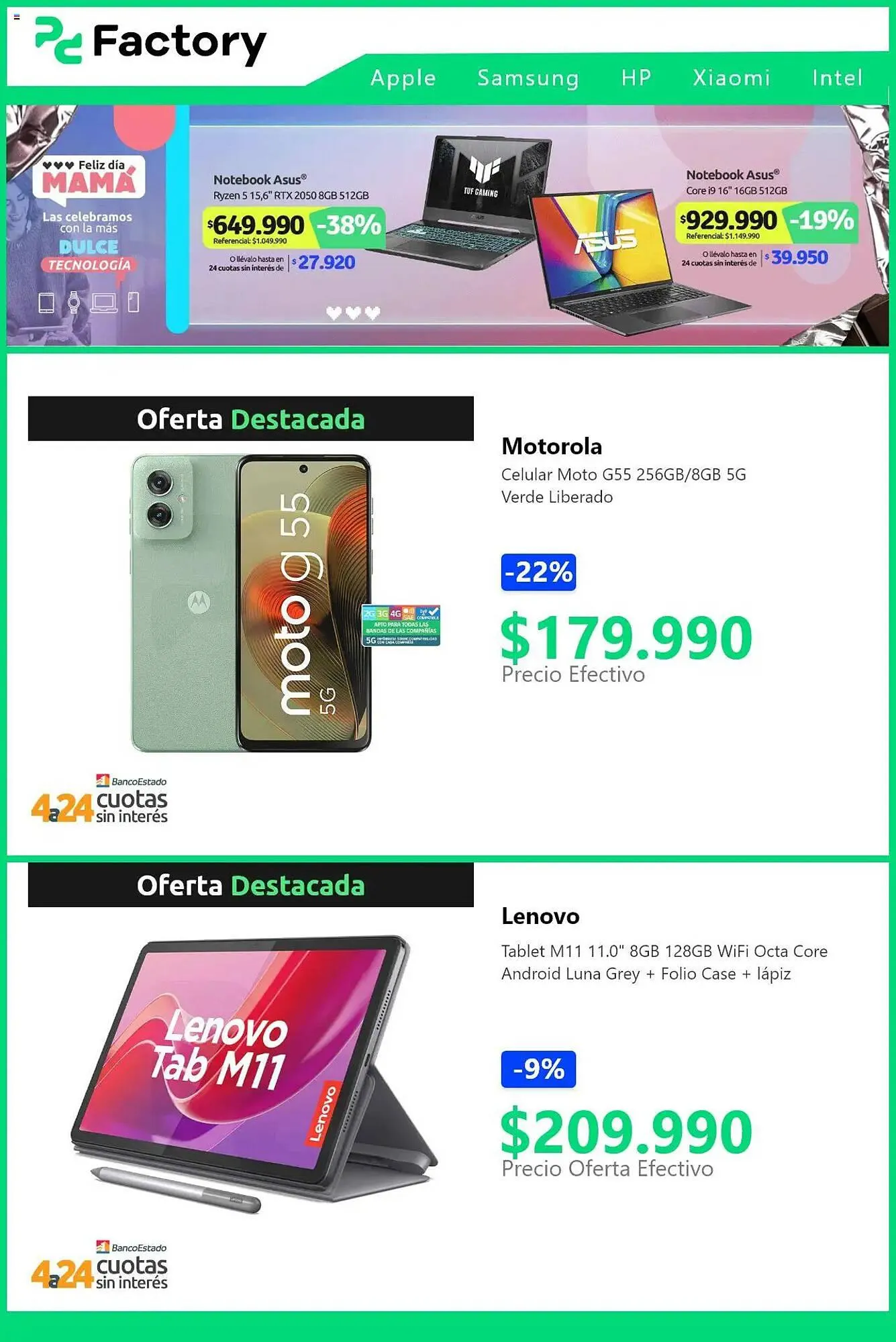 Catálogo de Catálogo PC Factory 25 de abril al 12 de mayo 2025 - Página 3